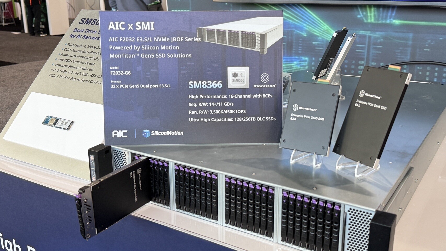 Silicon Motion exibe controladores SSD no GTC 2026
