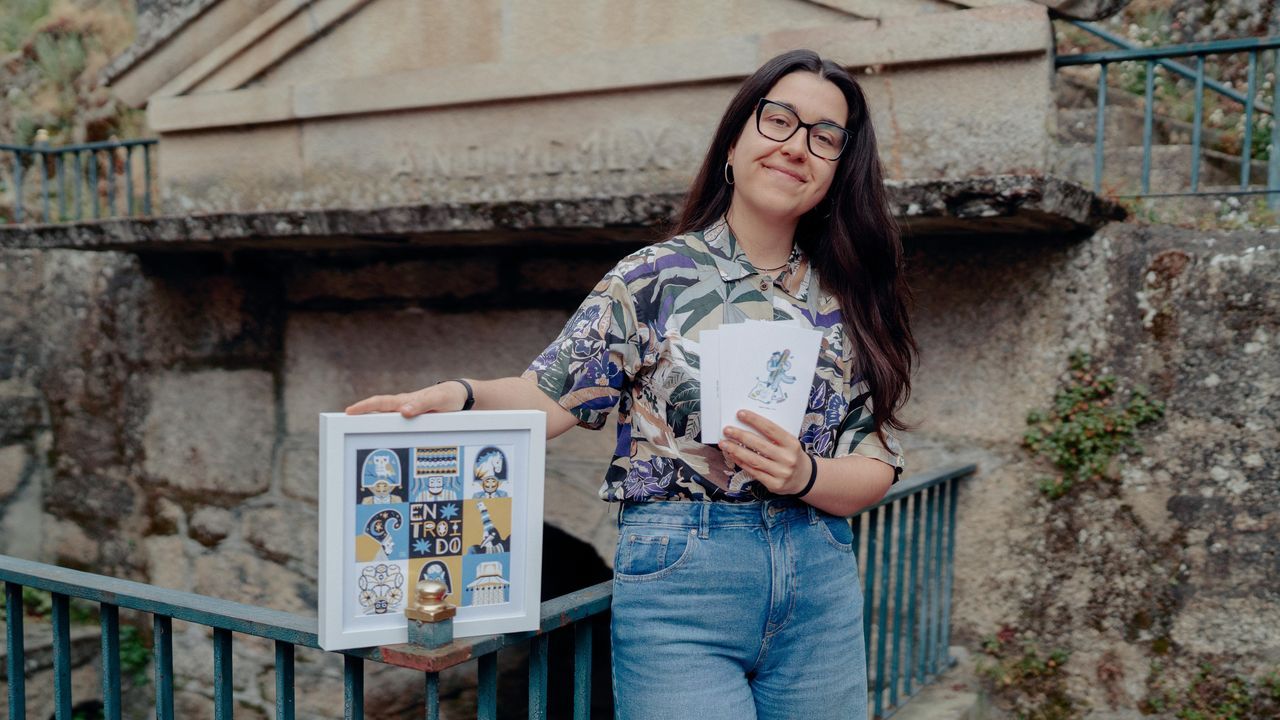 Xiana Canal une arte, natureza e folclore galego