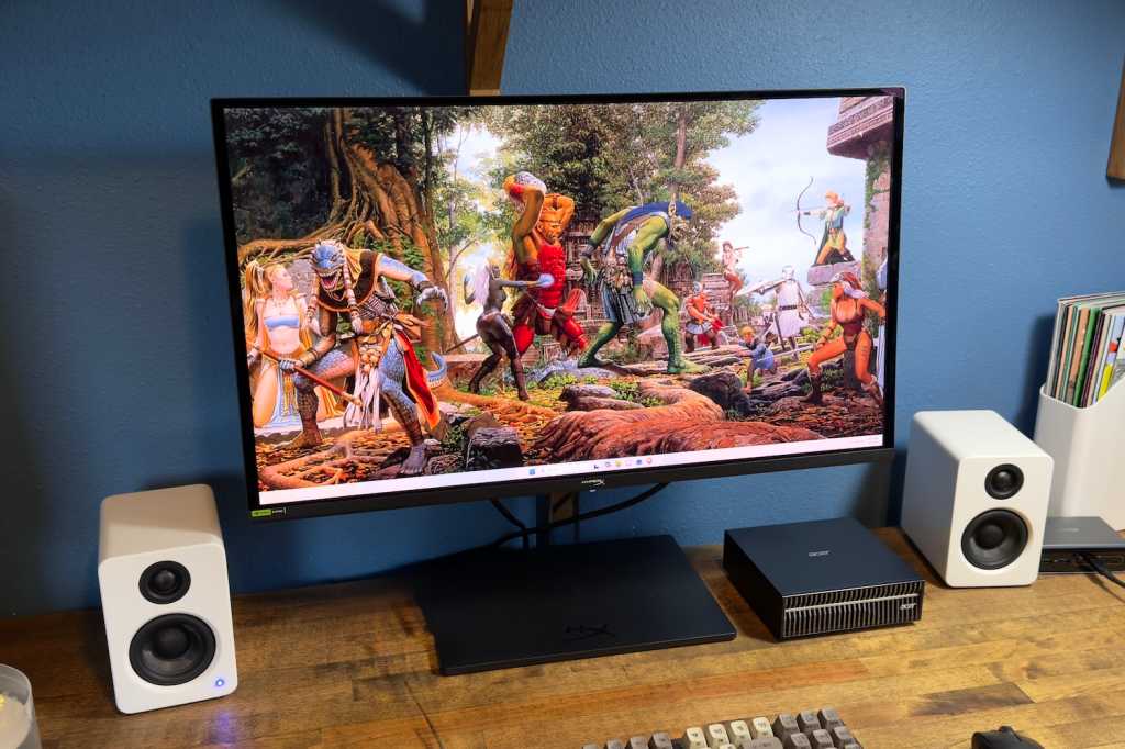 Monitor HyperX Omen OLED 27q oferece custo-benefício