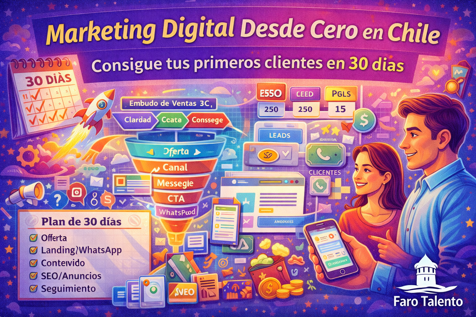Estratégia de Marketing Digital em Cinco Etapas