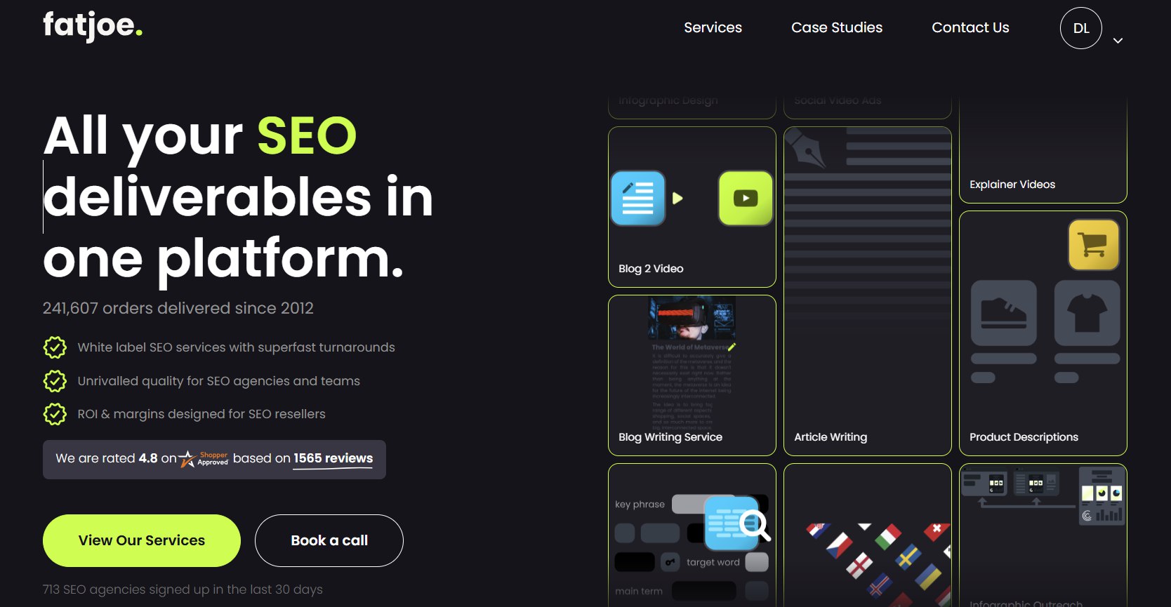 Fatjoe.com: Líder em SEO terceirizado