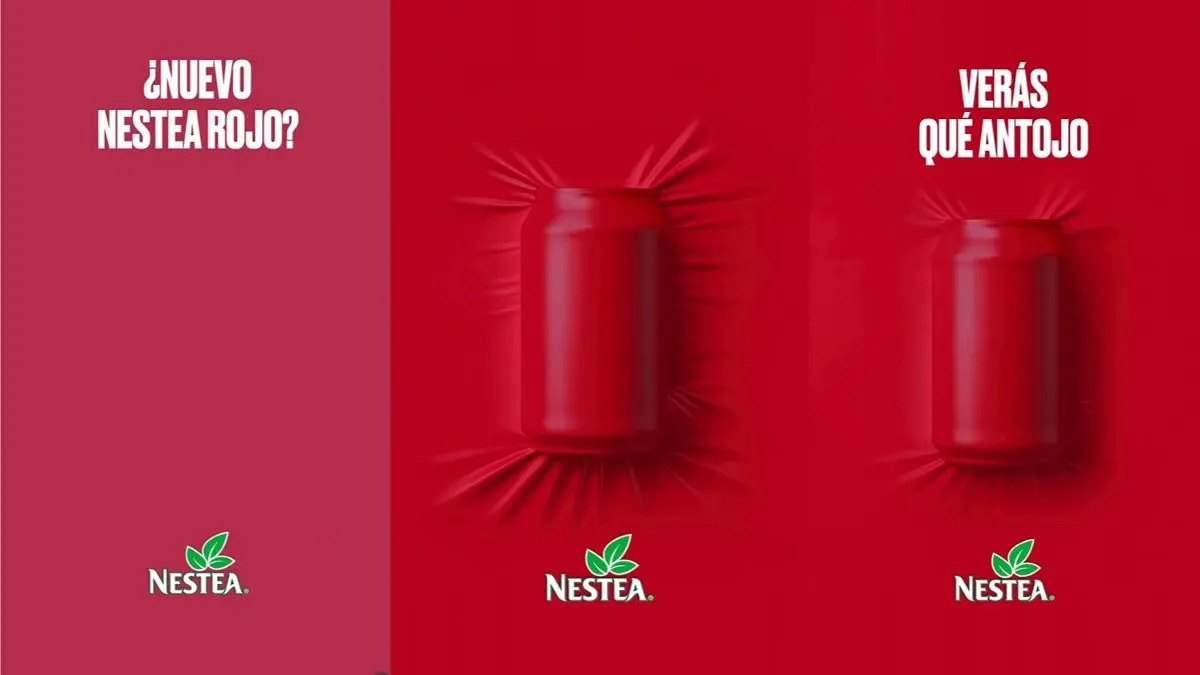 Nestea provoca curiosidade com mistério vermelho