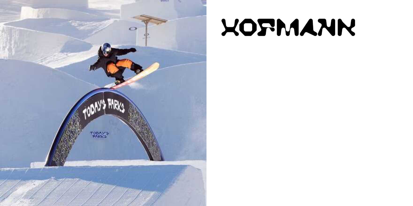 Tipografia Hofmann marca presença nos snow parks