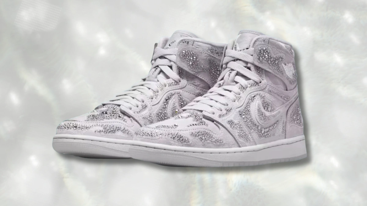 Nike e Swarovski lançam Air Jordan cobertos de cristais