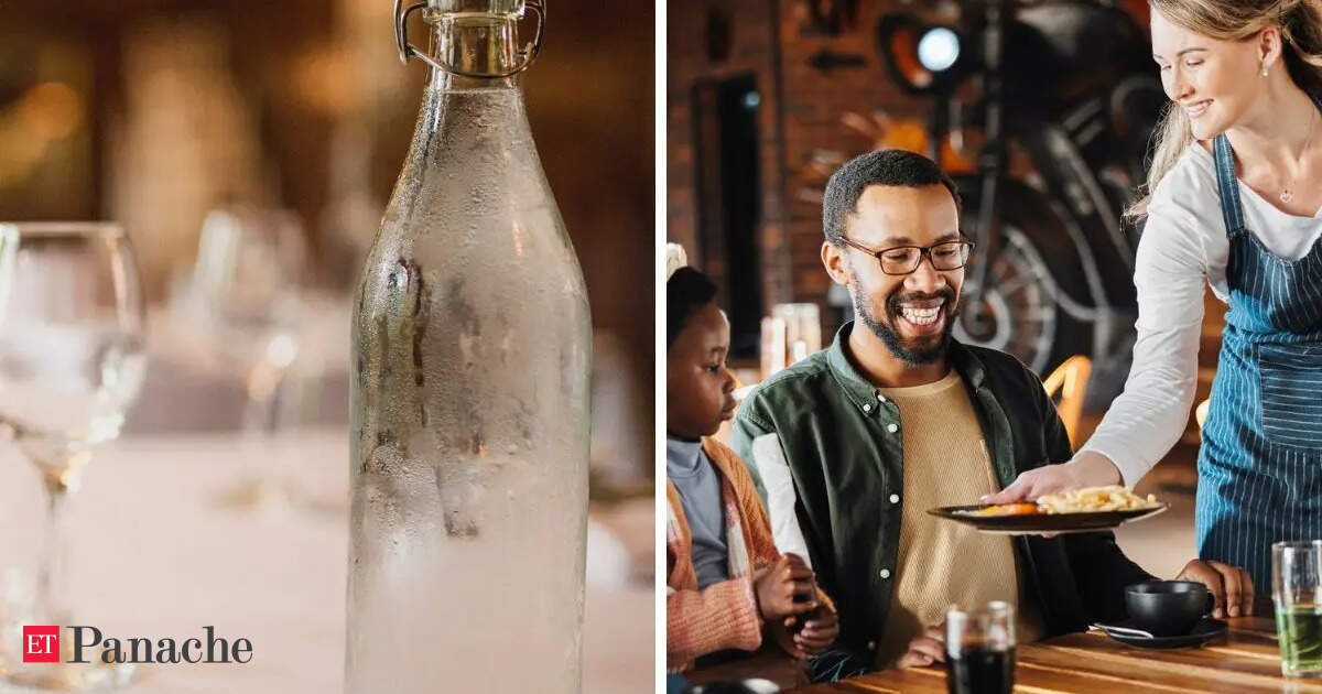 Preço de água em restaurantes quadruplica