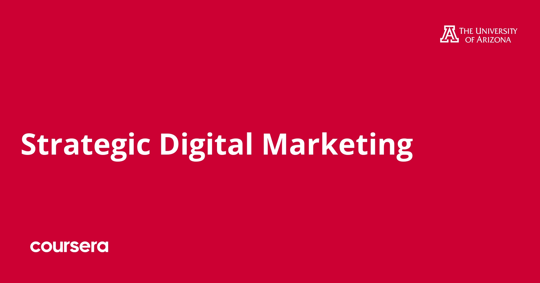 Curso de Marketing Digital Estratégico e Analítico