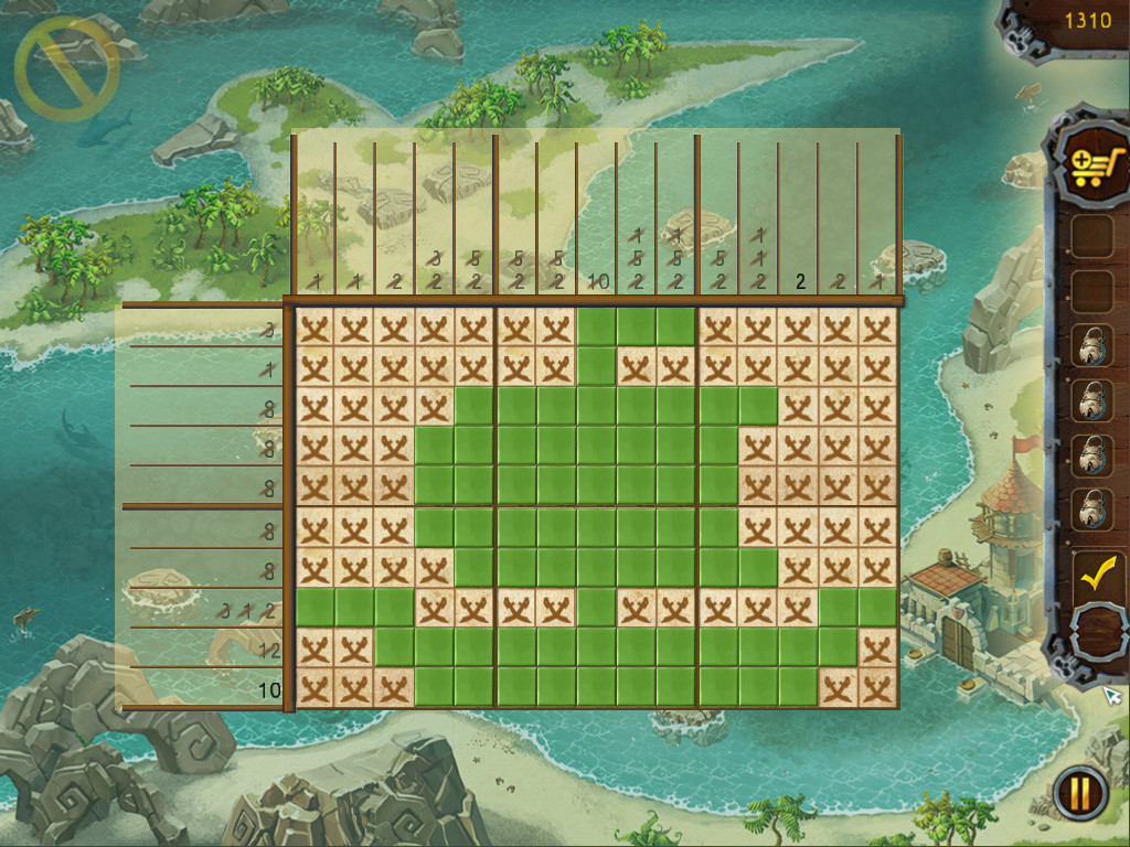 Desvende enigmas do Capitão Flint e ache tesouro