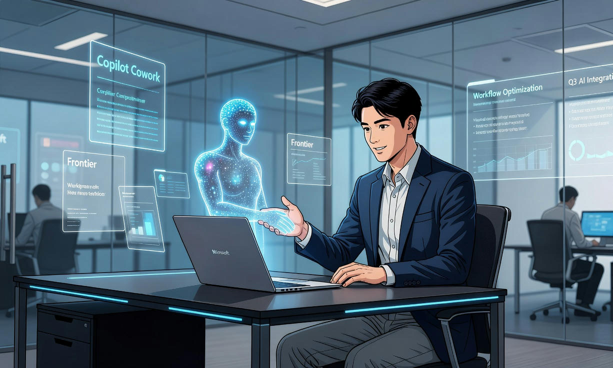 Microsoft lança Copilot Cowork em Frontier