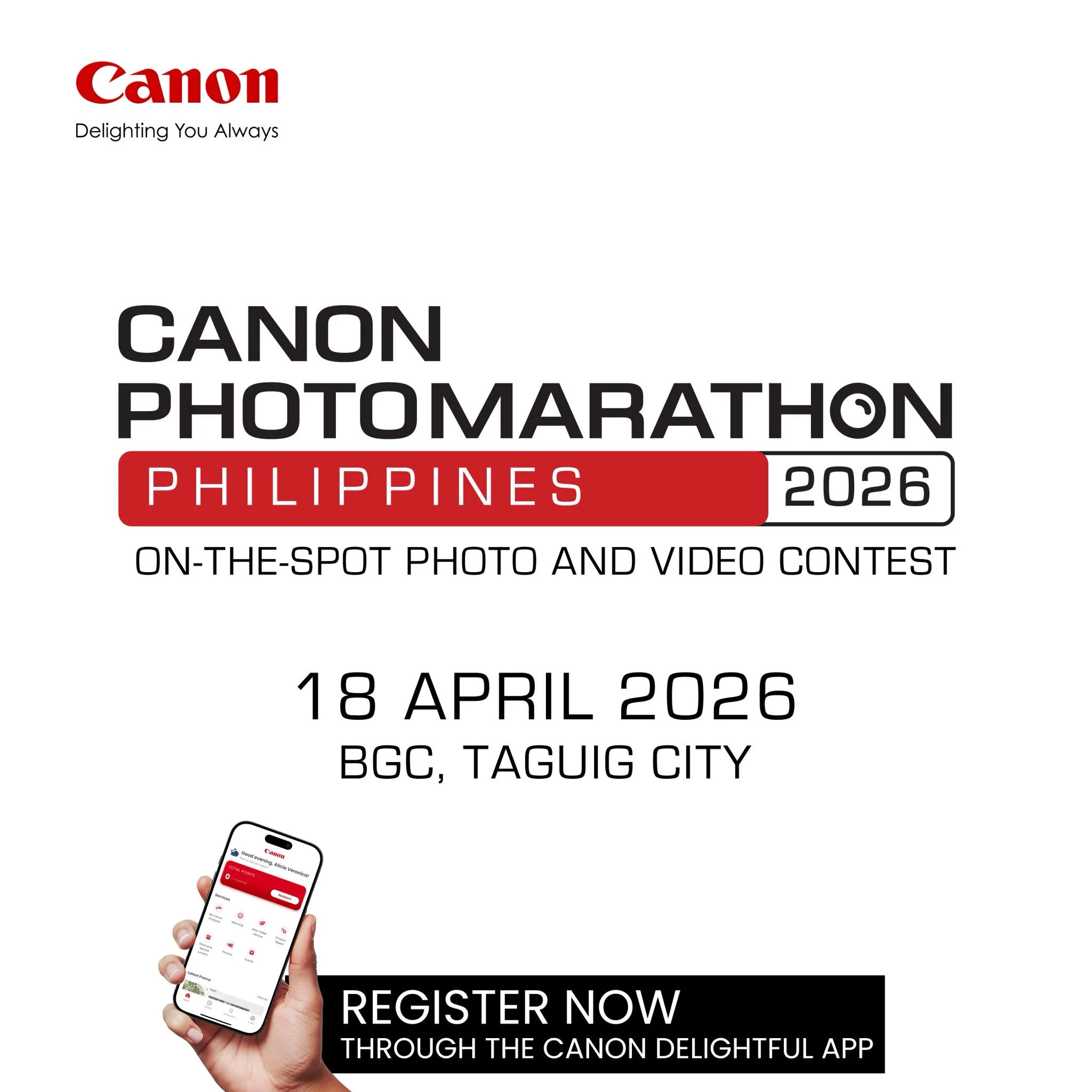 Canon PhotoMarathon 2026: inscrições abertas