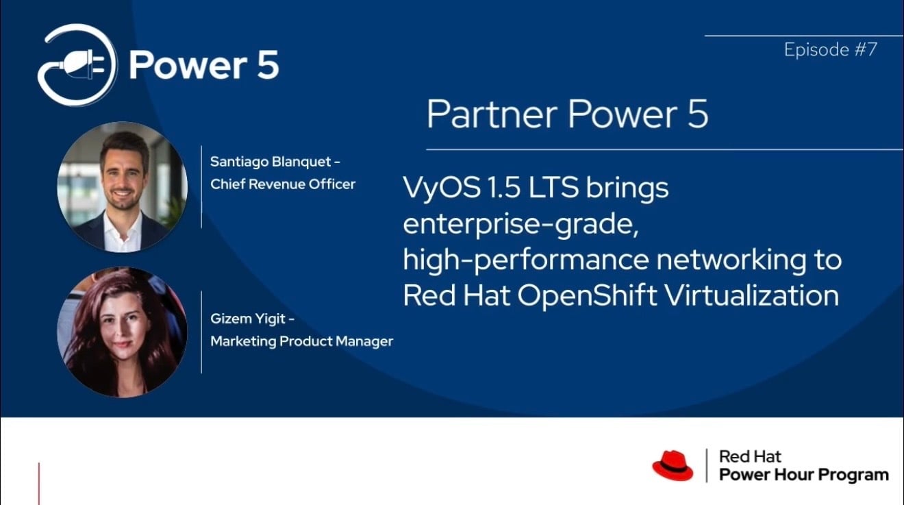 Explorando VyOS 1.5 no OpenShift da Red Hat