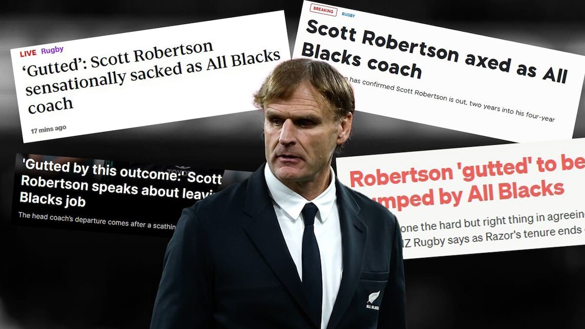 Repórter irlandês revela saída de treinador dos All Blacks