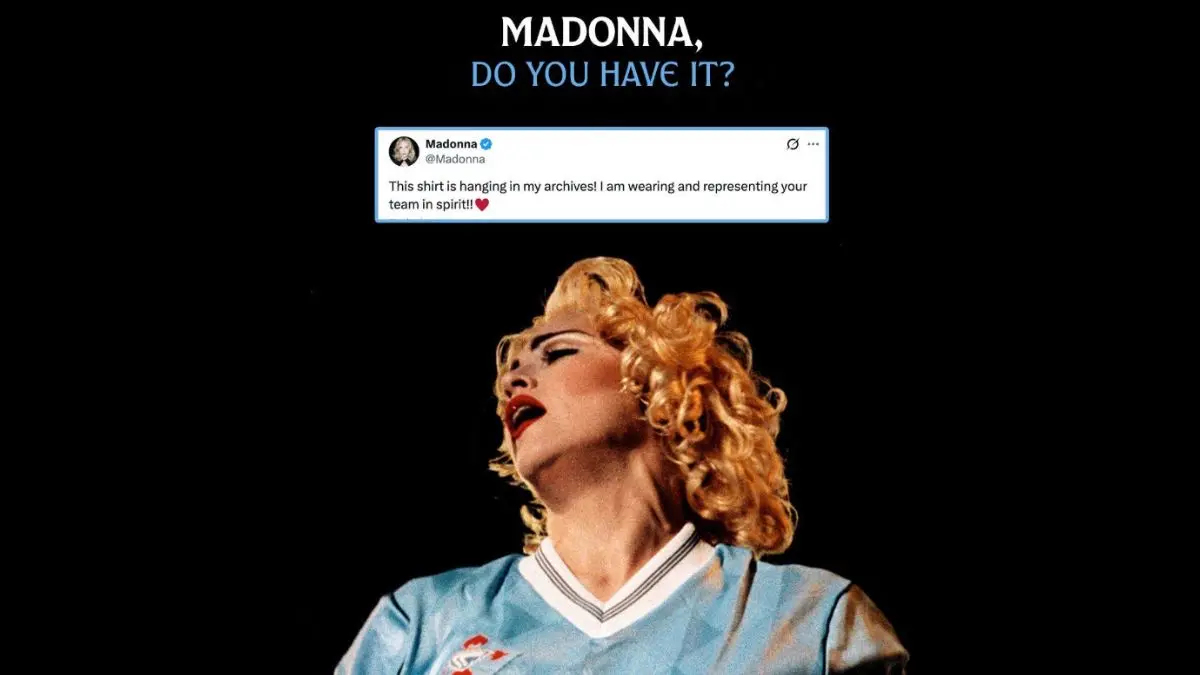 Camiseta usada por Madonna vira fenômeno viral