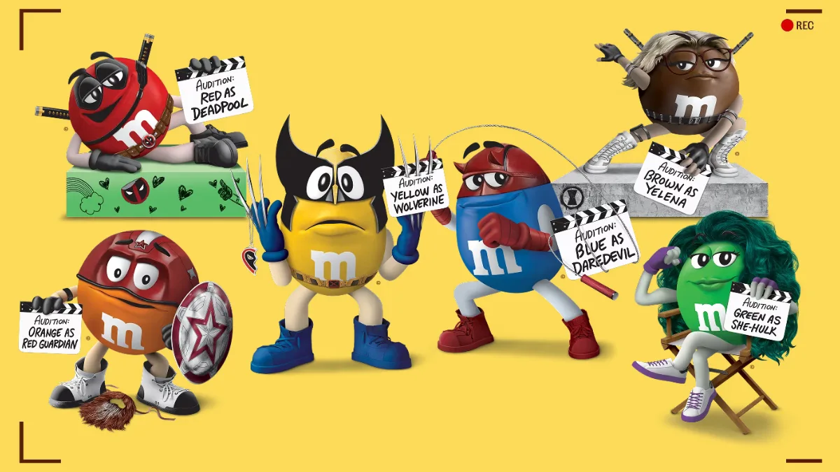M&M’s e Marvel se juntam em ação inédita