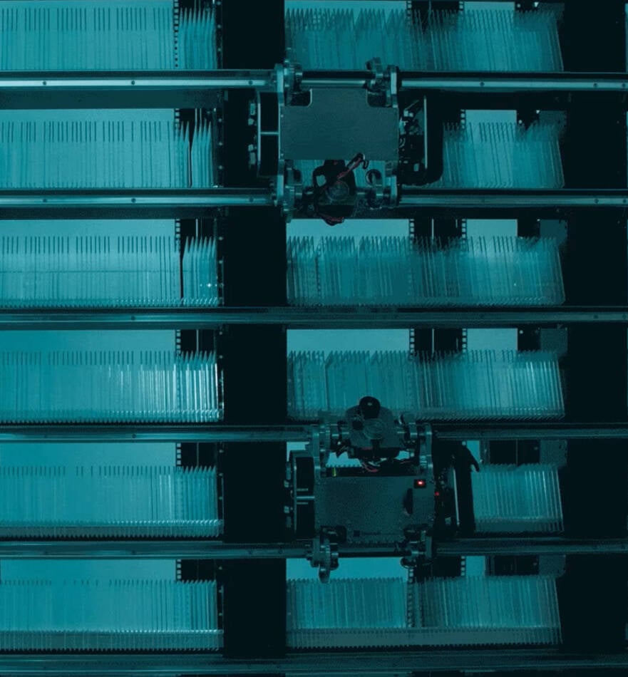 Microsoft testa armazenamento de dados em vidro