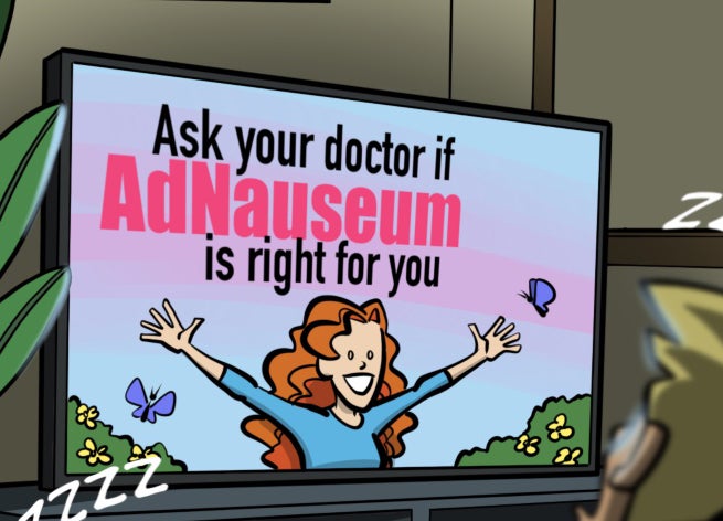 Quadrinhos 'Overfrequency' destacam publicidade digital