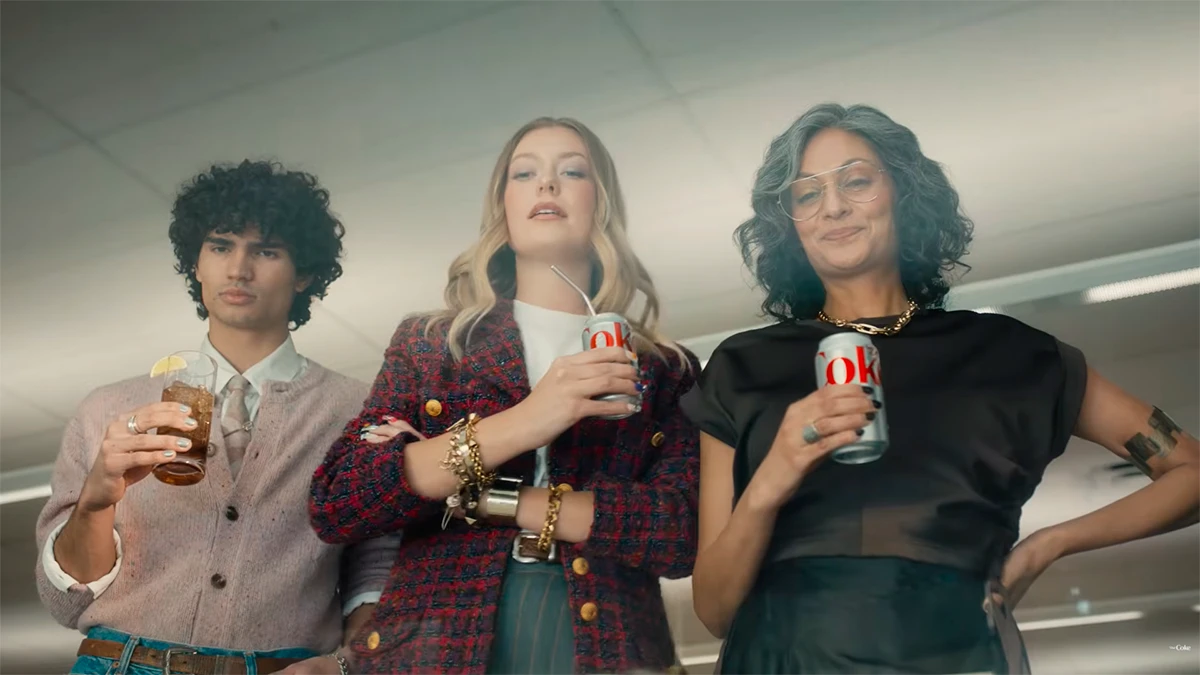Coca-Cola Light e El diablo viste de Prada 2 juntos