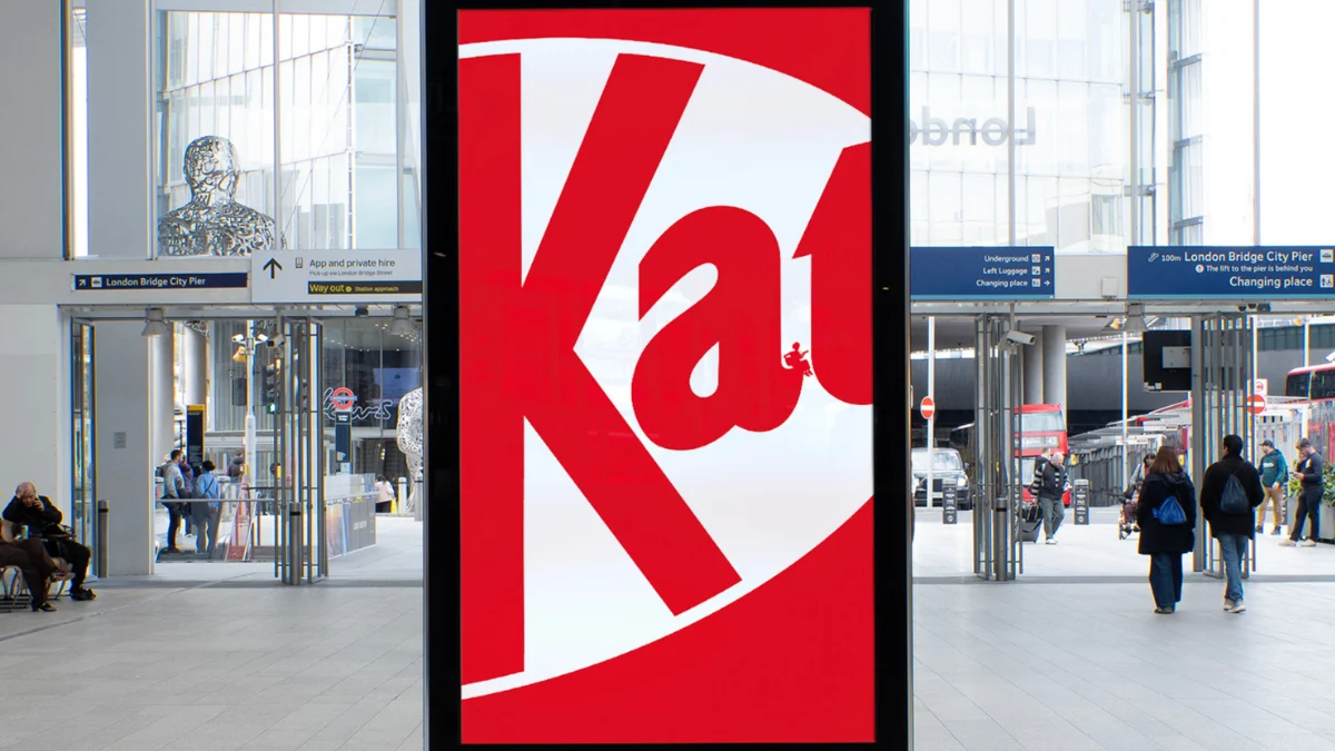 KitKat transforma logo para incentivar pausas