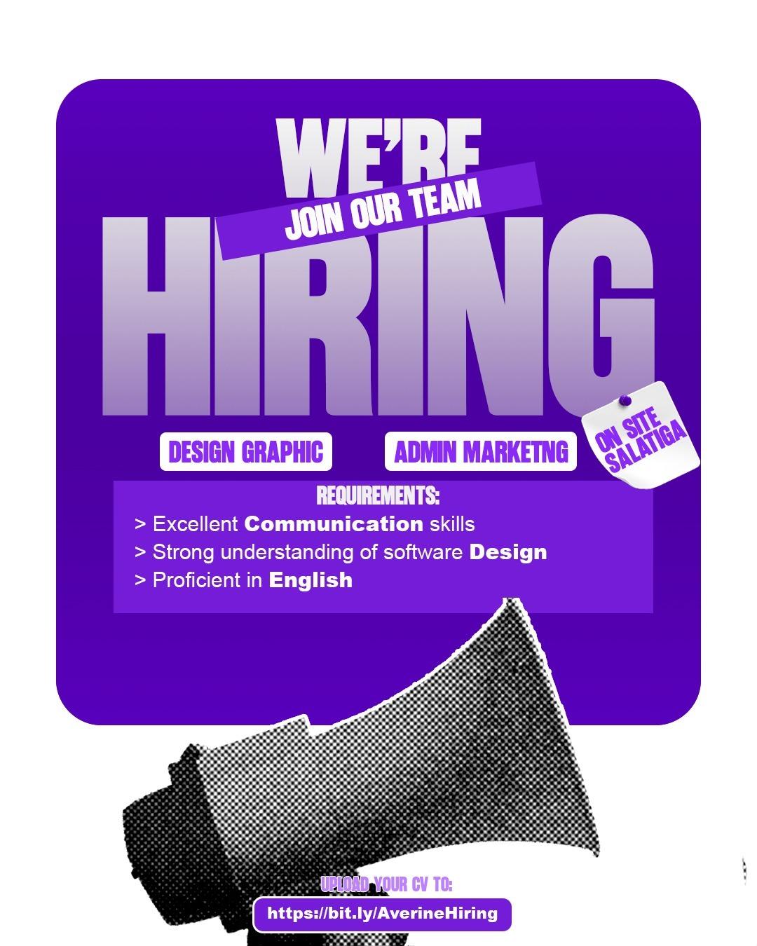 Averin Studio abre vagas em diversas áreas