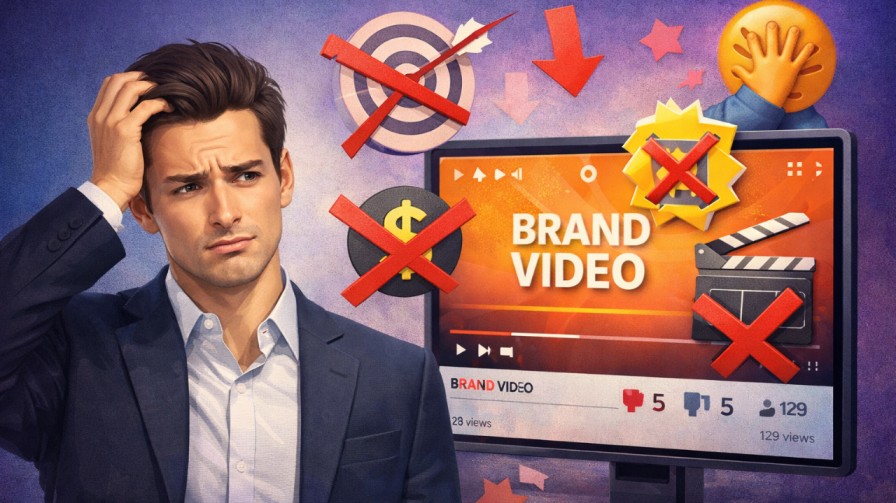 Erros comuns nos vídeos de marketing das marcas