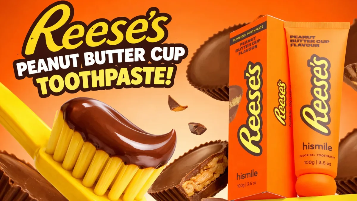 Reese’s lança creme dental com sabor de chocolate