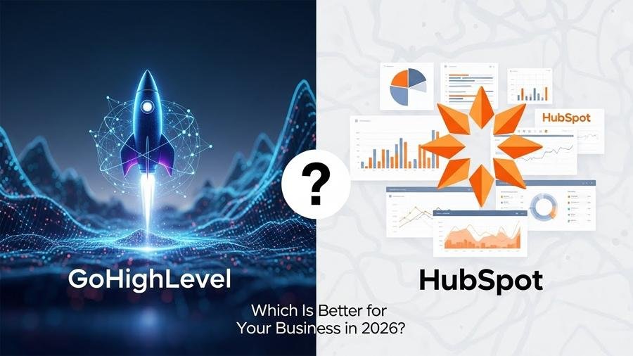GoHighLevel vs HubSpot: Qual é melhor para você?