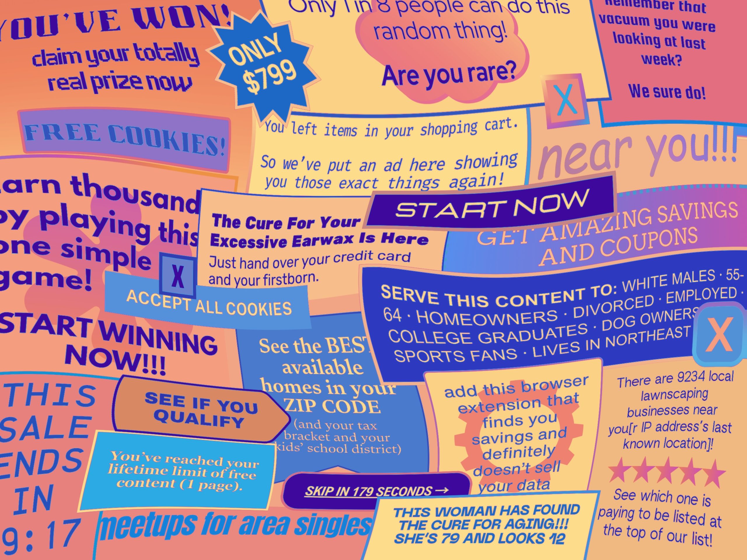 Site remove anúncios programáticos por privacidade