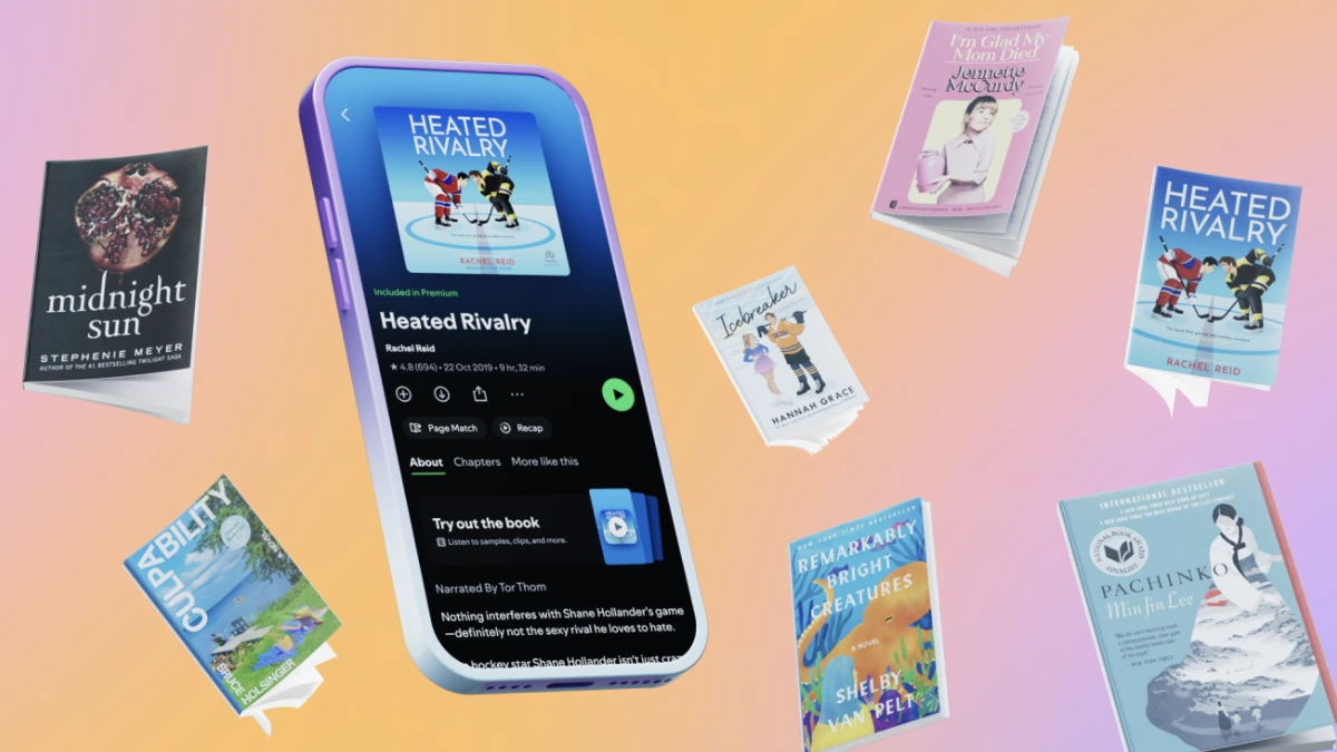 Spotify agora vende livros físicos pelo app