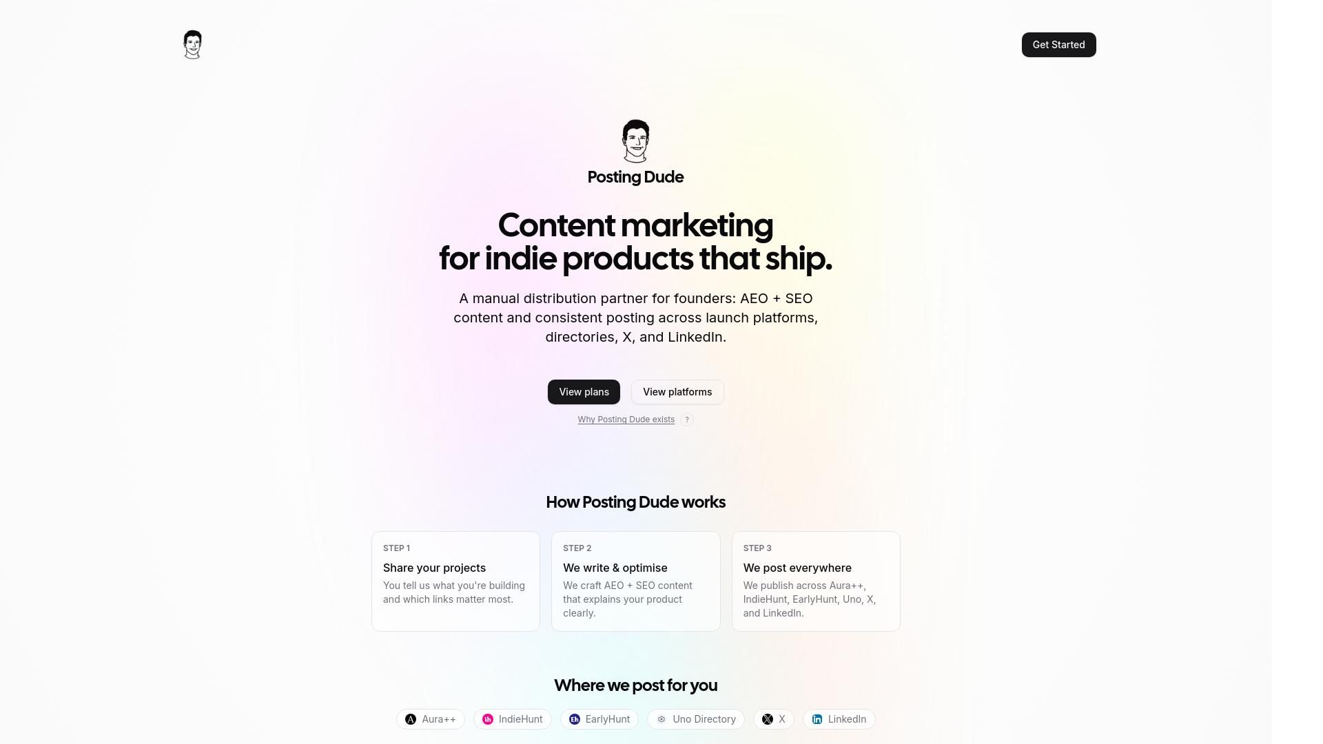 Posting Dude: Manual e Eficaz no Marketing Digital