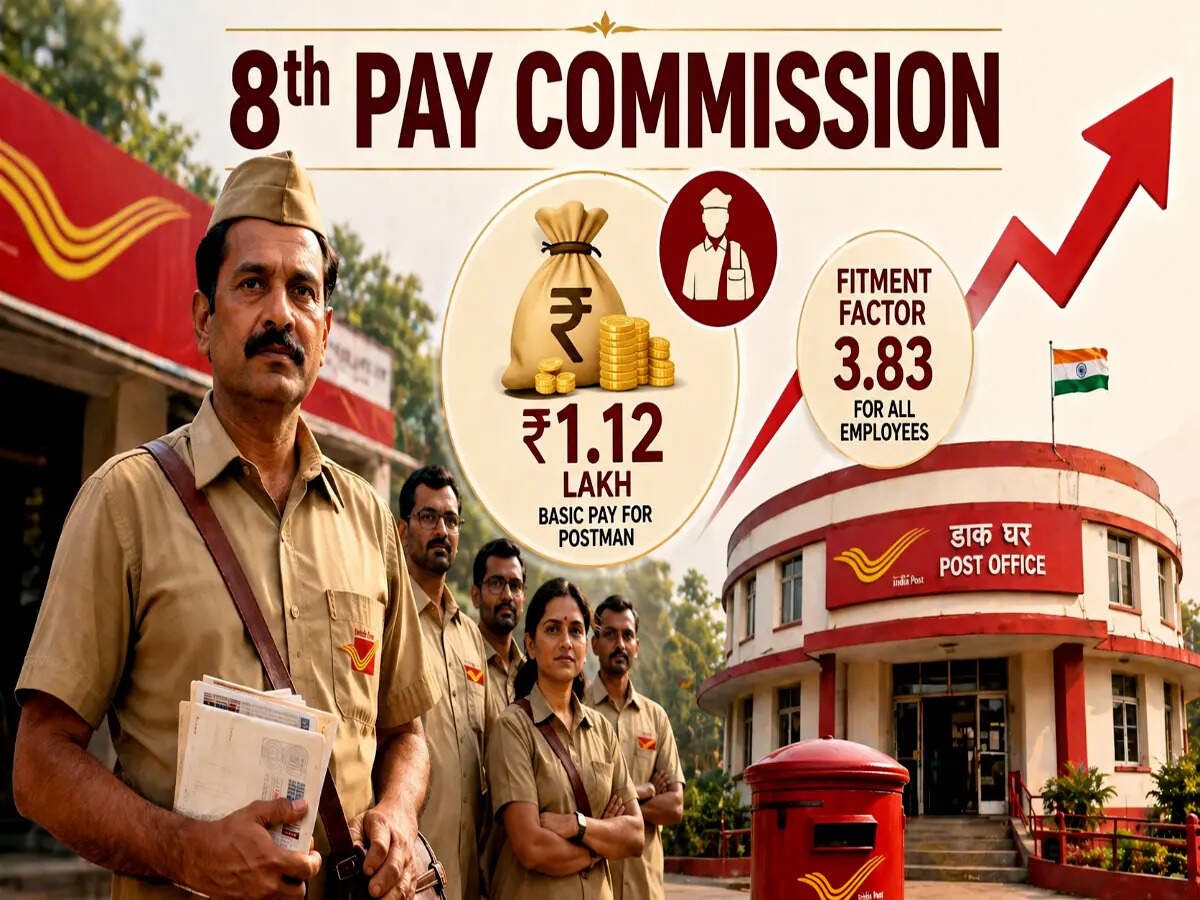 8th Pay Commission propõe novo salário para carteiros