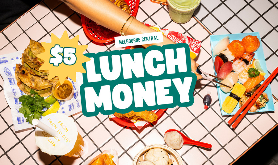 Voucher de $5: economia em Melbourne Central VIC