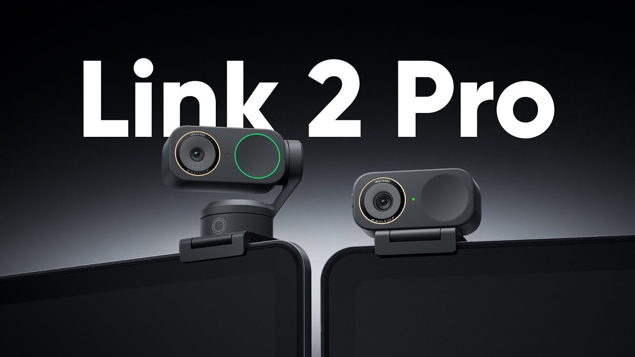 Webcams Insta360 Link 2: qualidade 4K e IA