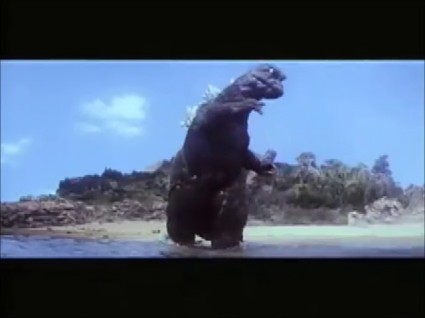 Lançamento icônico de Godzilla nos EUA em 1956