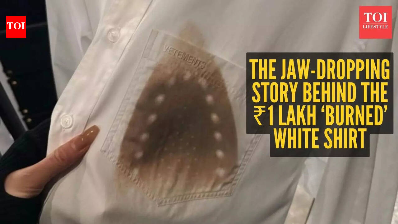 Camisa 'queimada' por ₹1 lakh: Luxo ou marketing?