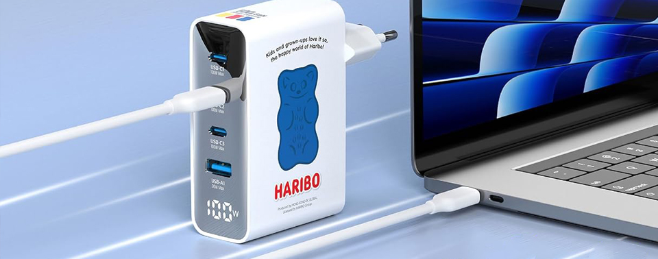 Carregador Haribo de 100W: Vale a pena?