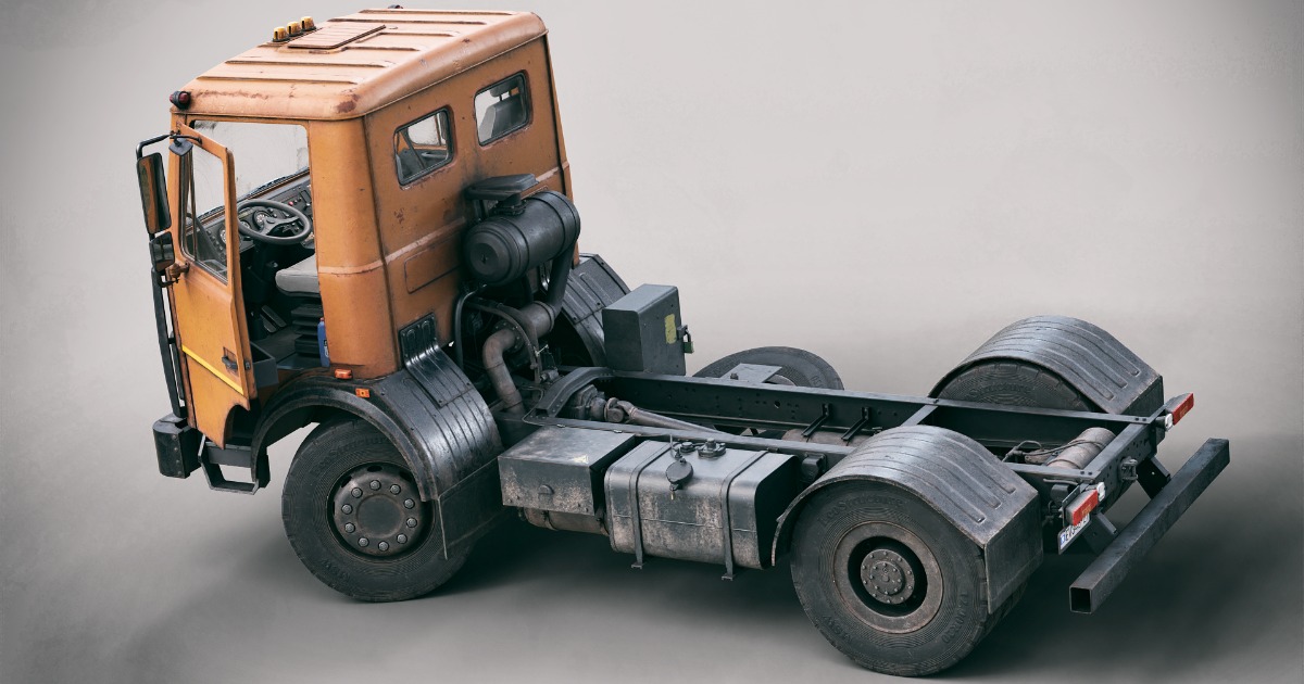 Descubra o Rigged Construction Truck Vehicle