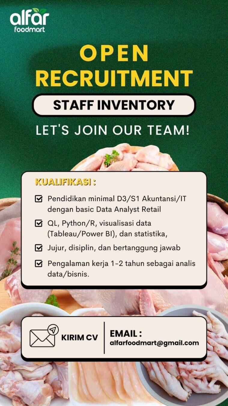 Alfar Foodmart abre vagas em diversas áreas