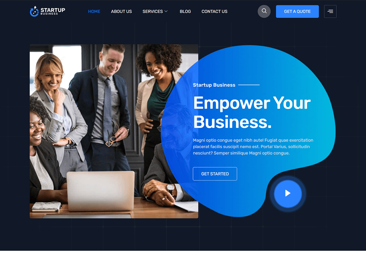 Conheça o tema Bosa Startup Business