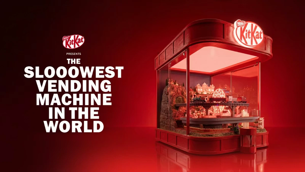 KitKat lança máquina de venda mais lenta do mundo
